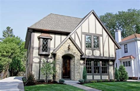 tudor style siding